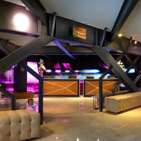 Hard Rock Hotel Guadalajara سابوبان المظهر الخارجي الصورة The lobby of the hotel