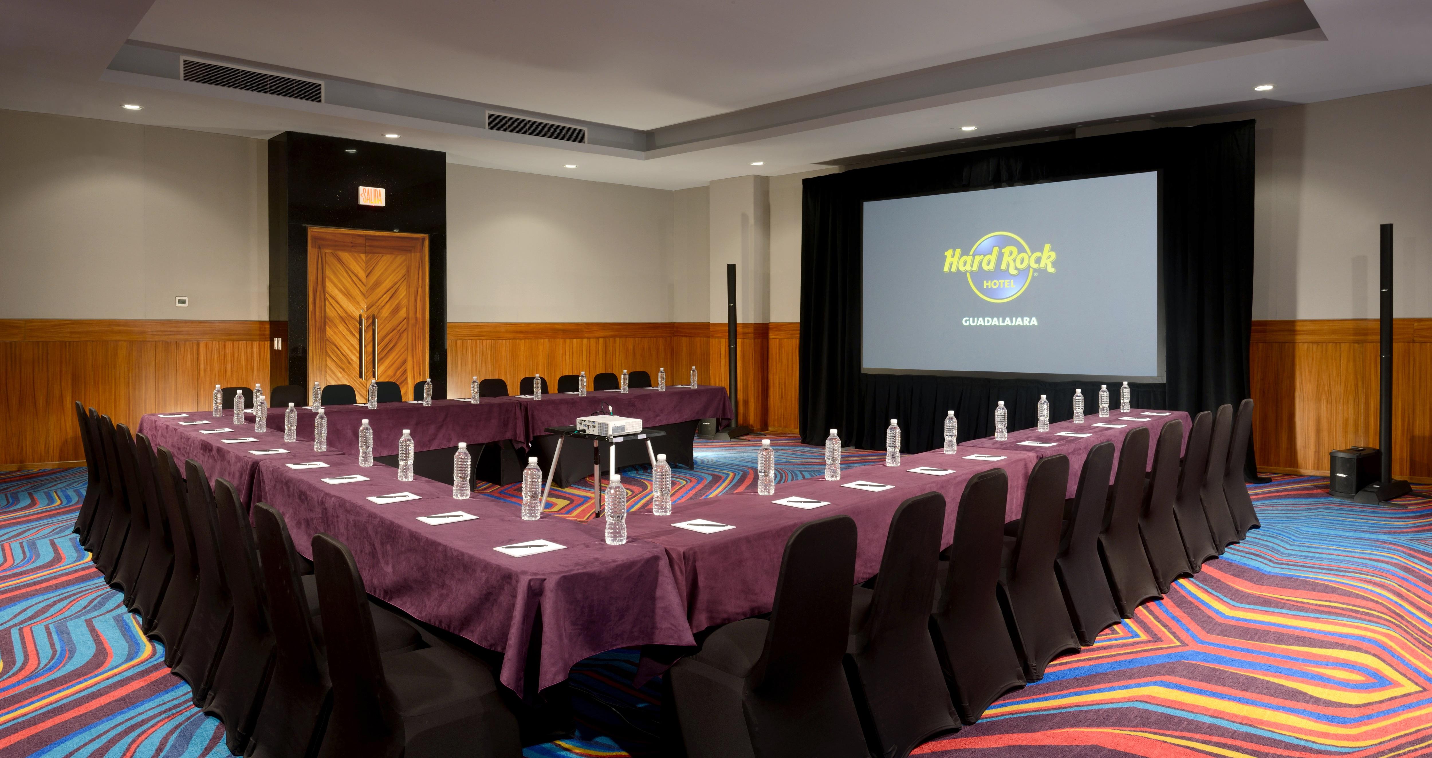 Hard Rock Hotel Guadalajara سابوبان المظهر الخارجي الصورة Meeting room