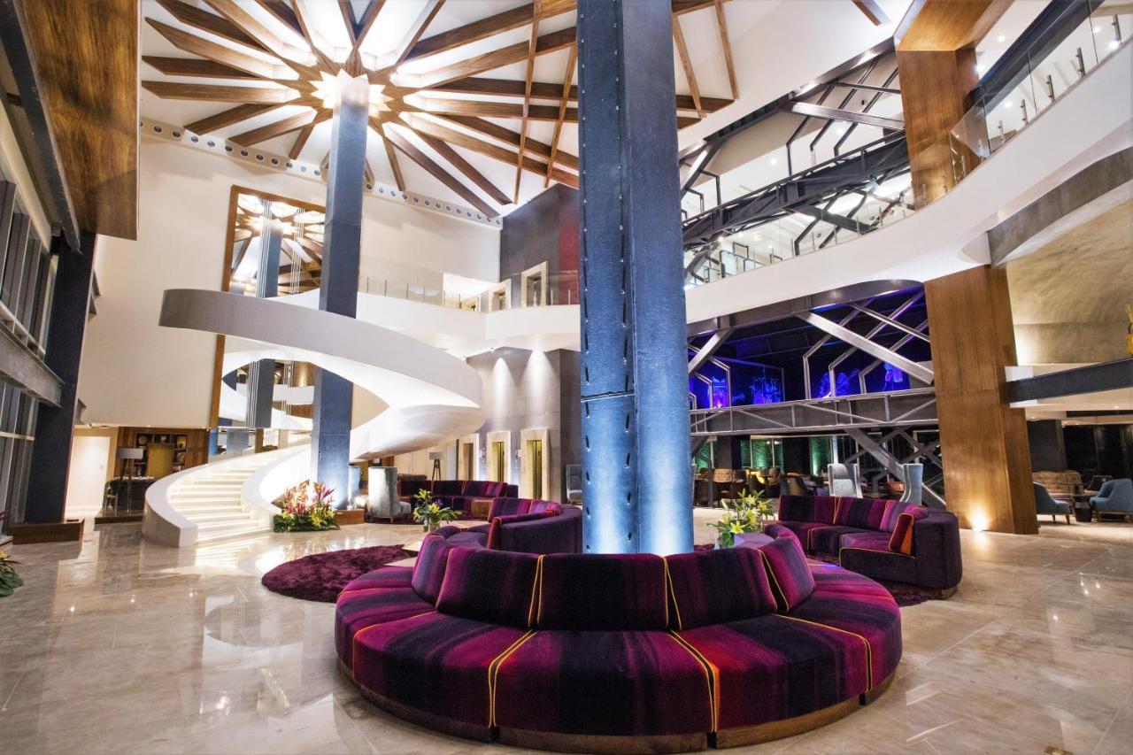Hard Rock Hotel Guadalajara سابوبان المظهر الخارجي الصورة The lobby of the hotel